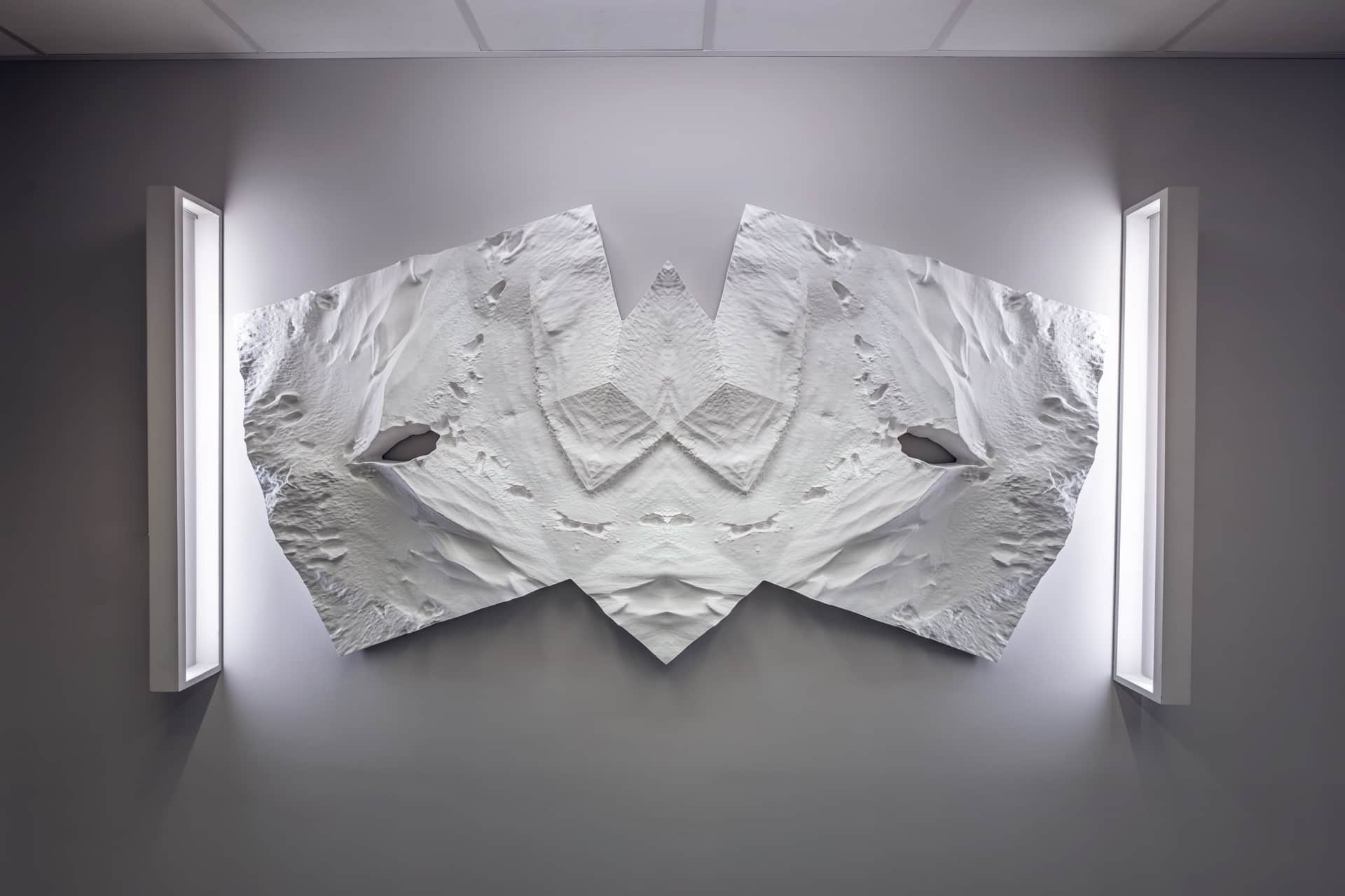 Patrick Thompson, Snowform, installed at Canada Goose HQ, Toronto, Canada